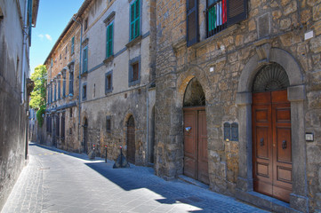 Alleyway. Orvieto. Umbria. Italy.