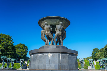Statues at Frogner Park Oslo