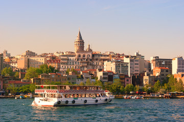 Fototapeta na wymiar Istanbul, Złoty Róg, Turk