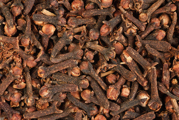 Cloves  (spice) close-up food background