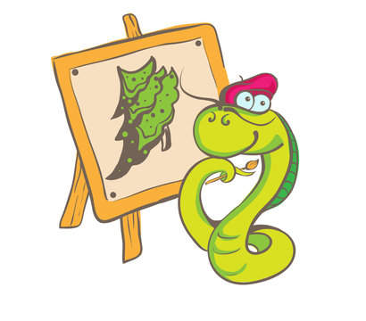 Snake painter