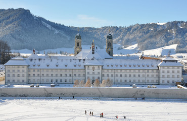 Benedictine Abbey of Einsiedeln, Switzerland