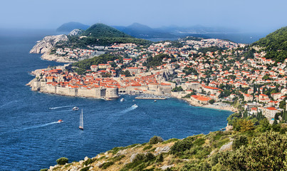 Fototapeta na wymiar . Dubrovnik Fortress