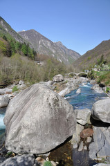 Verzasca valley, Switzerland