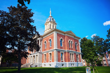 Old courthouse in Plymouth