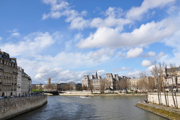 Fototapeta na wymiar Seine river, Paris