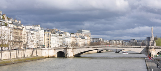 Naklejka premium Seine river, Paris