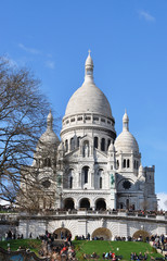 Fototapeta premium Basilique Sacre Coeur, Paris ..