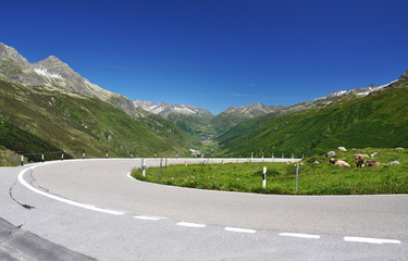 Furka pass, Switzerland
