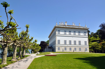  Villa Melzi in Bellagio town at the famous Italian lake Como