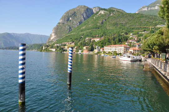 Menaggio town at the famous Italian lake Como