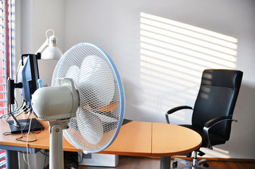 Fan in the office