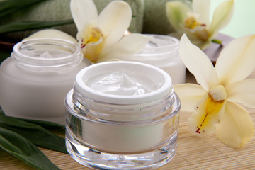 Orchid and Face Cream