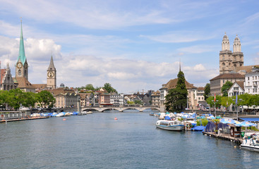 Obraz premium Zurich downtown
