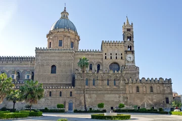 Foto op Plexiglas Cathedral of Palermo, Sicily, Italy © Stanisa Martinovic