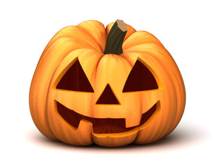 3d render of a pumpkin