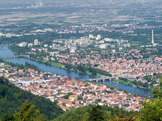 Rheinebene und Metropolregion