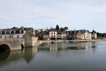 le port de saint goustan à auray, morbihan, bretagne