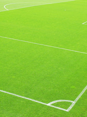 Obraz premium Soccer field