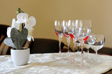 Champagne glasses
