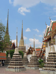 Wat Po temple in Bangkok