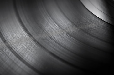 vinyl disc close up background