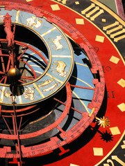  Famous Zytglogge zodiacal clock in Bern, Switzerland