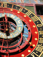  Famous Zytglogge zodiacal clock in Bern, Switzerland