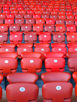 Red Stadium Seats