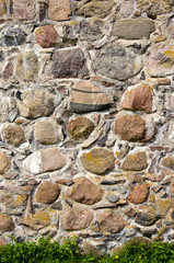 old castle stone wall background