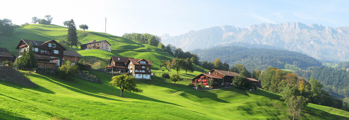 Scenic view in Voralp, Switzerland