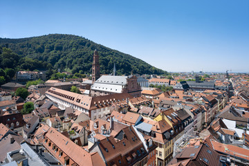 Fototapeta na wymiar Heidelberg stare miasto