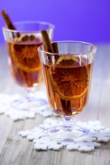 Rosé mulled wine