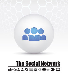 Social network icon