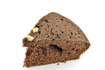 brownies on white