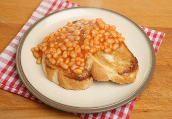 Baked Beans on Toast