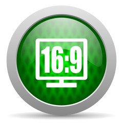 16 9 display icon