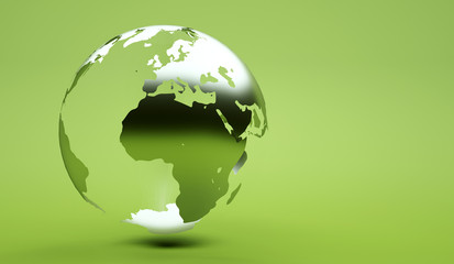 Globus grün