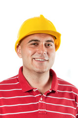 Young construction worker