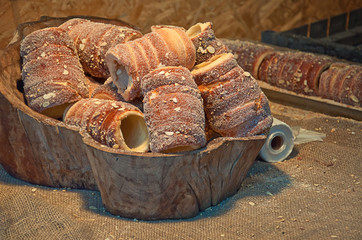 Trdelnik, czech cuisine
