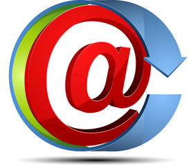 Fototapeta premium E-mail update