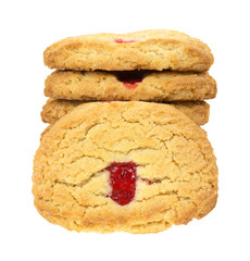 Soft strawberry cookies