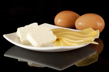 Nabiał na talerzu © anabel78