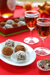 Prune and Nut Truffles