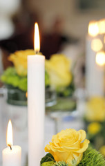 Hochzeit Kerzenschein Bokeh 2