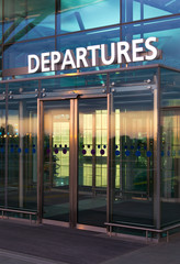 Airport door
