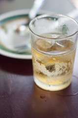 beer in glass
