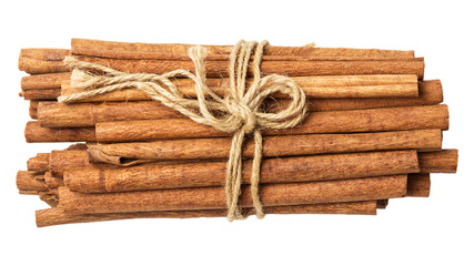 tied sticks of cinnamon