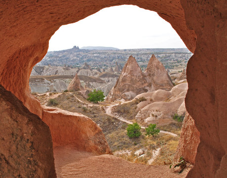 Fenêtre sur la Cappadoce
