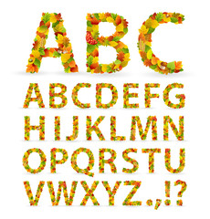 Autumn Leaves font